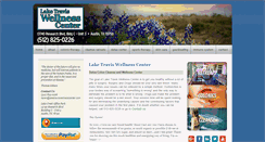Desktop Screenshot of laketraviswellnesscenter.com